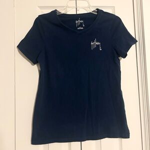 Guy Harvey Blue V neck T-Shirt